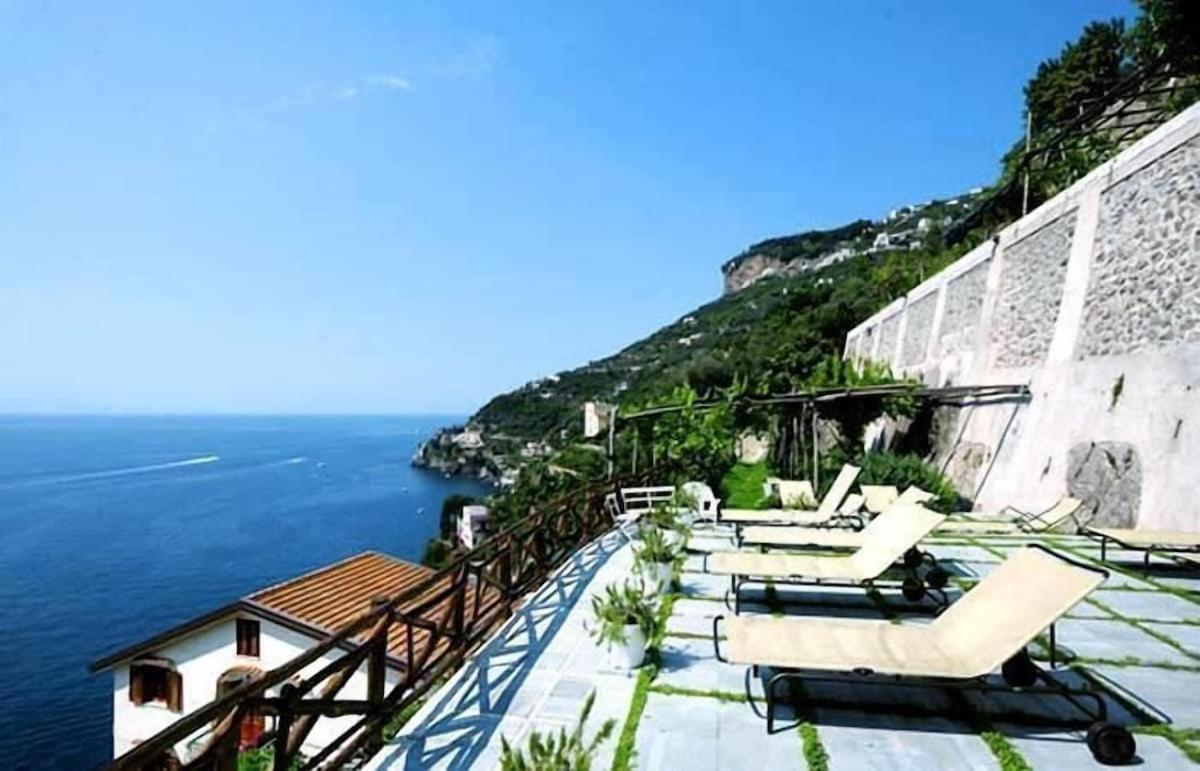 Villa Principessa Pool And Sea Access By Amalfivacation Ravello Exterior photo